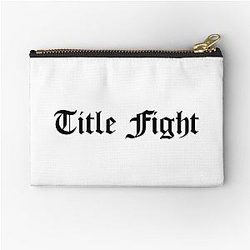 Title Fight Custom Logo Pouch