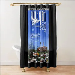 Title Fight Coxton Yard Flood Of 72 Society You Cant Say Kingston Doesn't Love You Shower Curtain