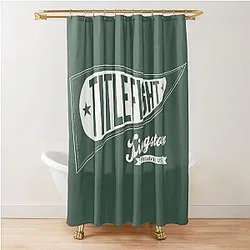 Title Fight Pennsylvania Flag Shower Curtain