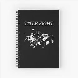 Title Fight Spiral Notebook