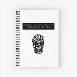 Title Fight Spiral Notebook