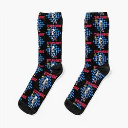 Title Fight Skeleton Socks