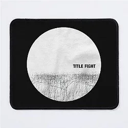 Title Fight Circle Mouse Pad