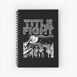 Title Fight Spiral Notebook