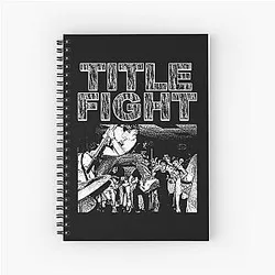 Title Fight Spiral Notebook