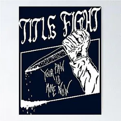 Your Title Fight Poster