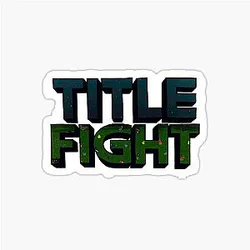 Fight Sticker