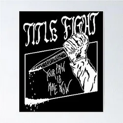Your Title Fight Poster
