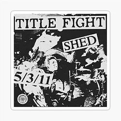Title Fight Graphic Sticker