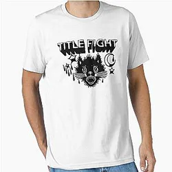 Title Fight Cat Essential T-Shirt 

becomes:

Title Fight Cat Essential T-Shirt