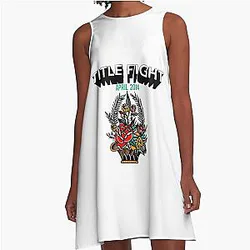 Title Fight A-Line Dress