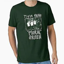 Title Fight Floral Green Essential T-Shirt