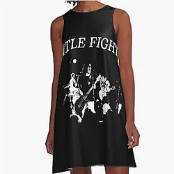 Title Fight A Line Dress