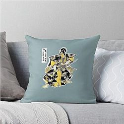 Title Fight Samurai Pillow