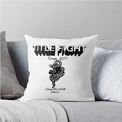 Title Fight Dead End Path Throw Pillow