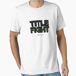 Title Fight Floral Green Essential T-Sshirt