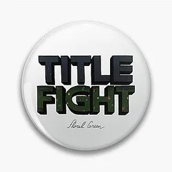 Title Fight Floral Green