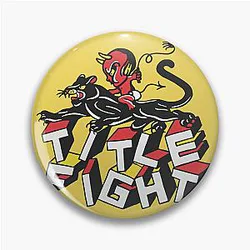 Title Fight Devil Norway Pin