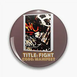 Title fight code design letters manifest graffiti Pin