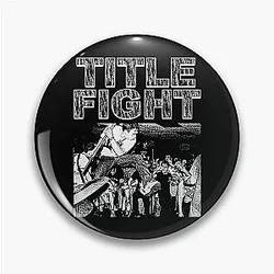 Title Fight Pin
