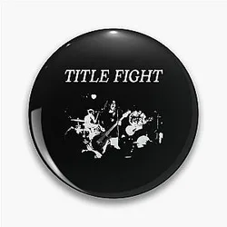 Title Fight Pin