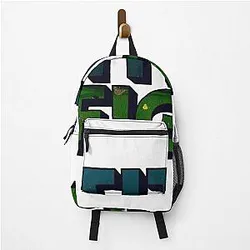 Title Fight Green Backpack