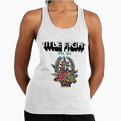 Title Fight Racerback Tank Top