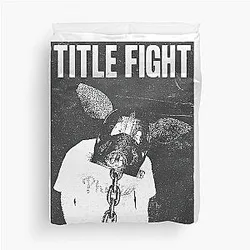 Title Fight Duvet Cover