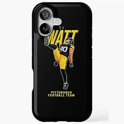 T.J. Watt Pittsburgh Football Team iPhone Case