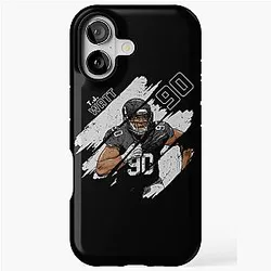 T.J. Watt Pittsburgh Steelers T-Shirt iPhone Case