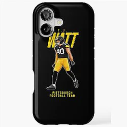 T.J. Watt Pittsburgh Football Team iPhone Case
