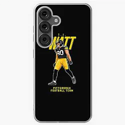 T.J. Watt Pittsburgh Football Team Soft Case