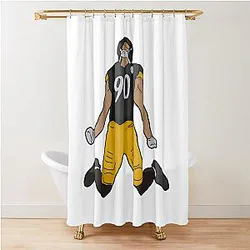 T.J. Watt Shower Curtain