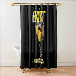 T.J. Watt Pittsburgh Football Team Shower Curtain