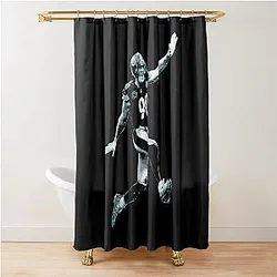T.J. Watt Vintage Designs Shower Curtain