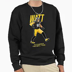 T.J. Watt Pittsburgh Football Team Sweatshirt