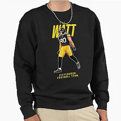 T.J. Watt Pittsburgh Football Team Sweatshirt