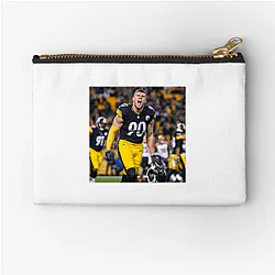 T.J. Watt Merch For Fans T.j. Watt Zipper Pouches