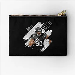 T.J. Watt Pittsburgh T-Shirt Zipper Pouch