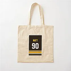 T.J. Watt Pittsburgh Steelers Jersey Phone Case Cotton Tote Bag