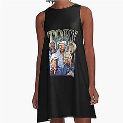 Toby Keith version 90s A-Line Dress
