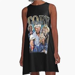 Vintage 90s A-Line Dress