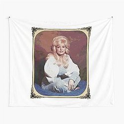 Vintage American Flag Singer Music Perfect Gift Tapestry