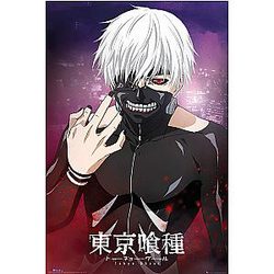 Tokyo Ghoul Manga Anime TV Show Poster/Print (Ken Kaneki Close Up) (Size 24" x 36")