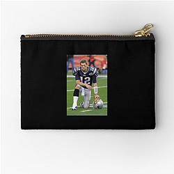 Tom Brady also played for the Tampa Bay Buccaneers Tom Brady Zipper Pouches