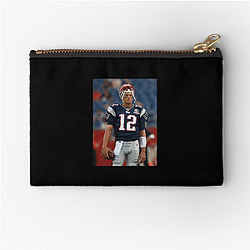 Tom Brady is a former football quarterback Tom Brady Zipper Pouches