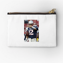 Tom Brady won five Super Bowl MVP awards Tom Brady Zipper Pouches