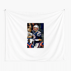 Tom Brady won a record seven Super Bowl championships Tom Brady Tapestries