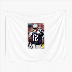 Tom Brady won five Super Bowl MVP awards Tom Brady Tapestries