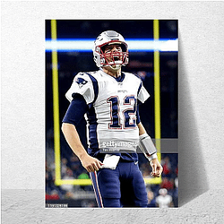Tom Brady holds many NFL passing records Tom Brady Posters